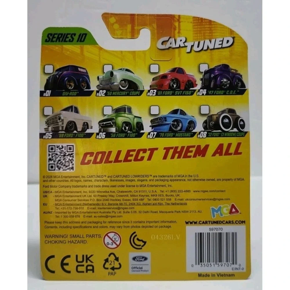 Car Tuned Series 10 Customs Street‎ '56 Ford F100 #06 2026 Release Toy Collect
